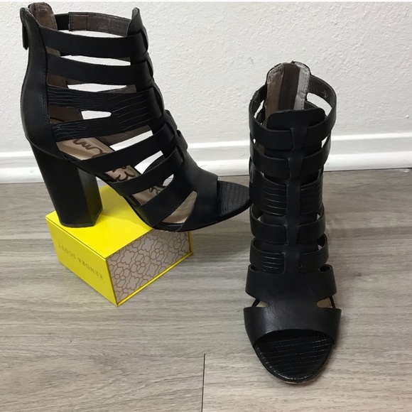 Sam Edelman Black Heels - Picture 1 of 4